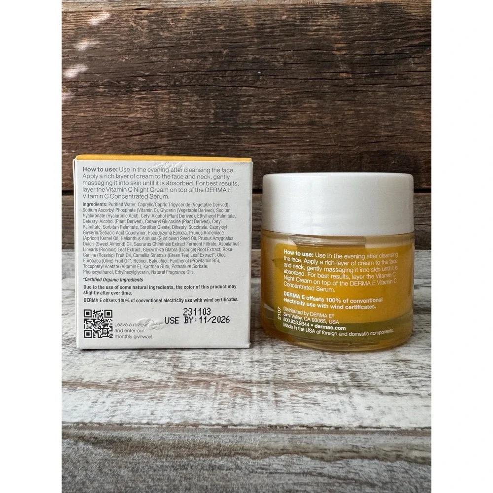 Derma E brightening overnight